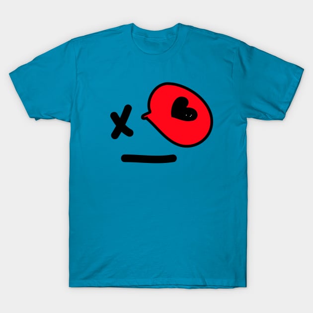 XO SMILE FACE T-Shirt by CindyS